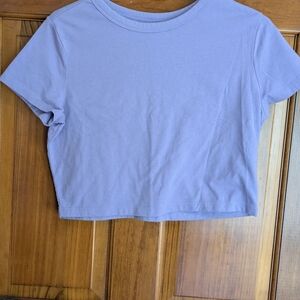 Wild Fable Lavender Crop Top